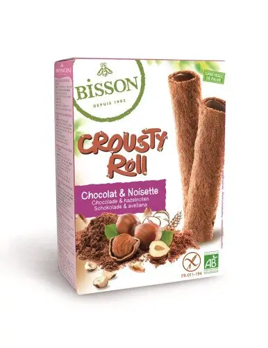 Crousty roll choco noisettes Bisson