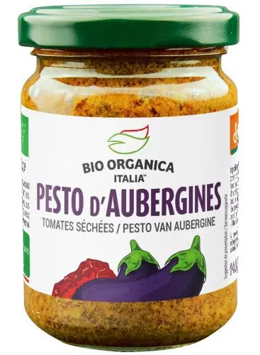 Pesto aubergine 