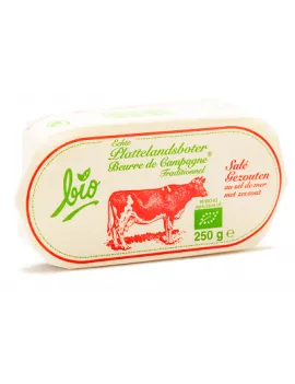 Beurre de barate salé 250gr 