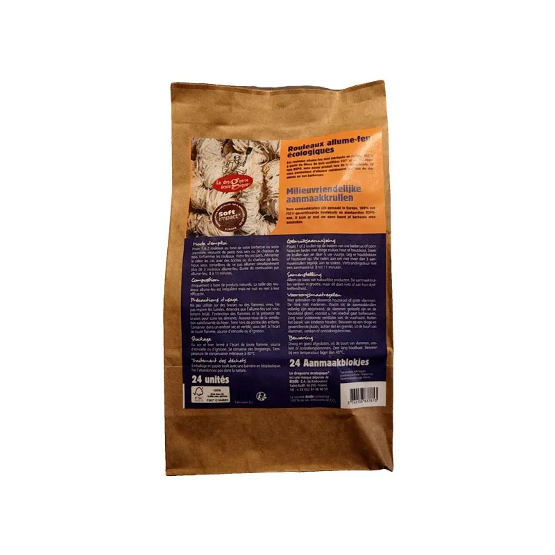 Allume feu La droguerie écologique