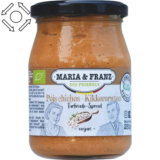Tartinade Pois chiches Maria&Franz  