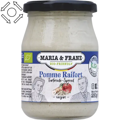 Tartinade Pommes raifort Maria&Franz    