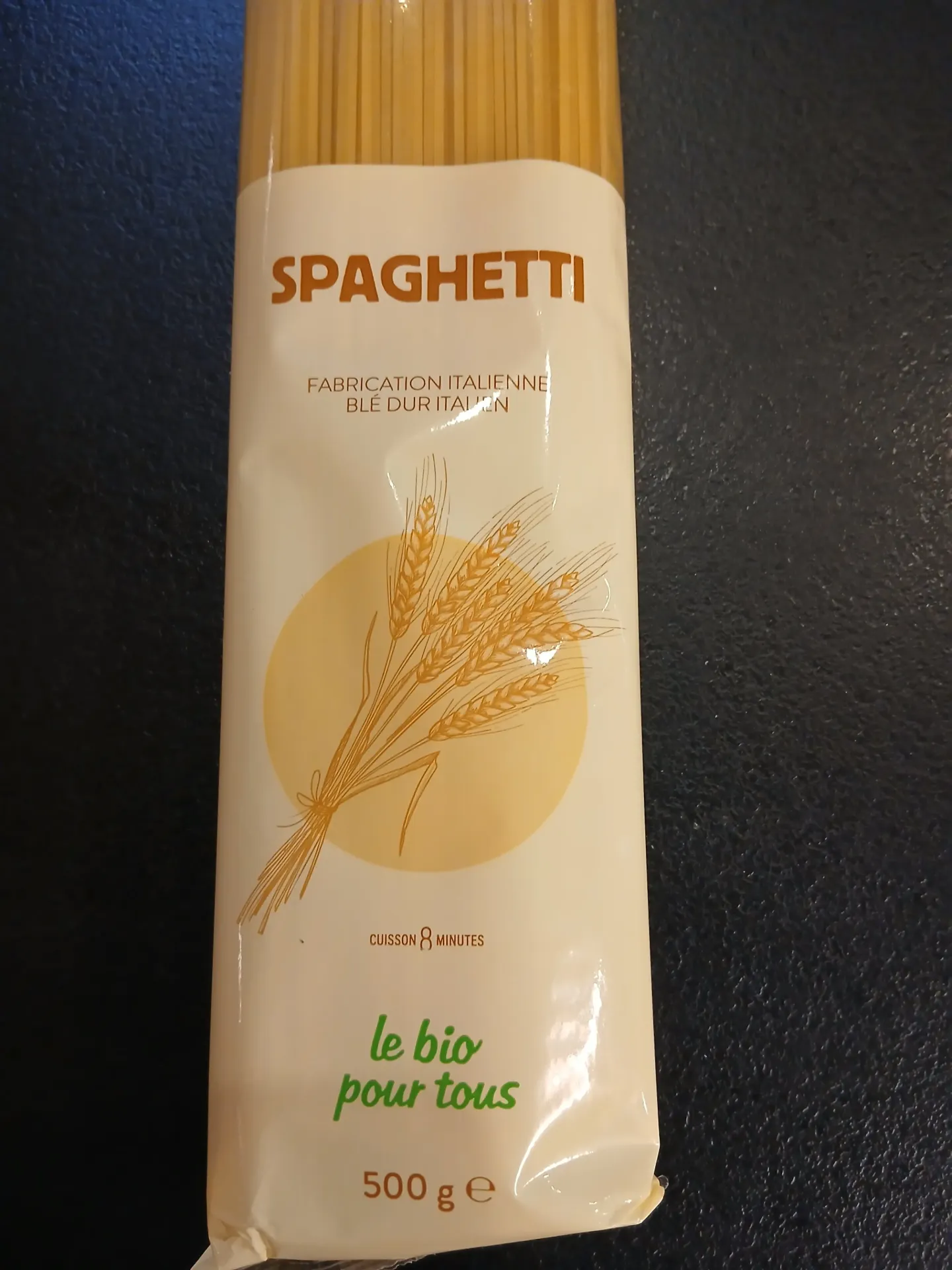 Spaghettis blancs Le bio pour tous