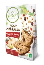 Sablés céréales muesli Bisson