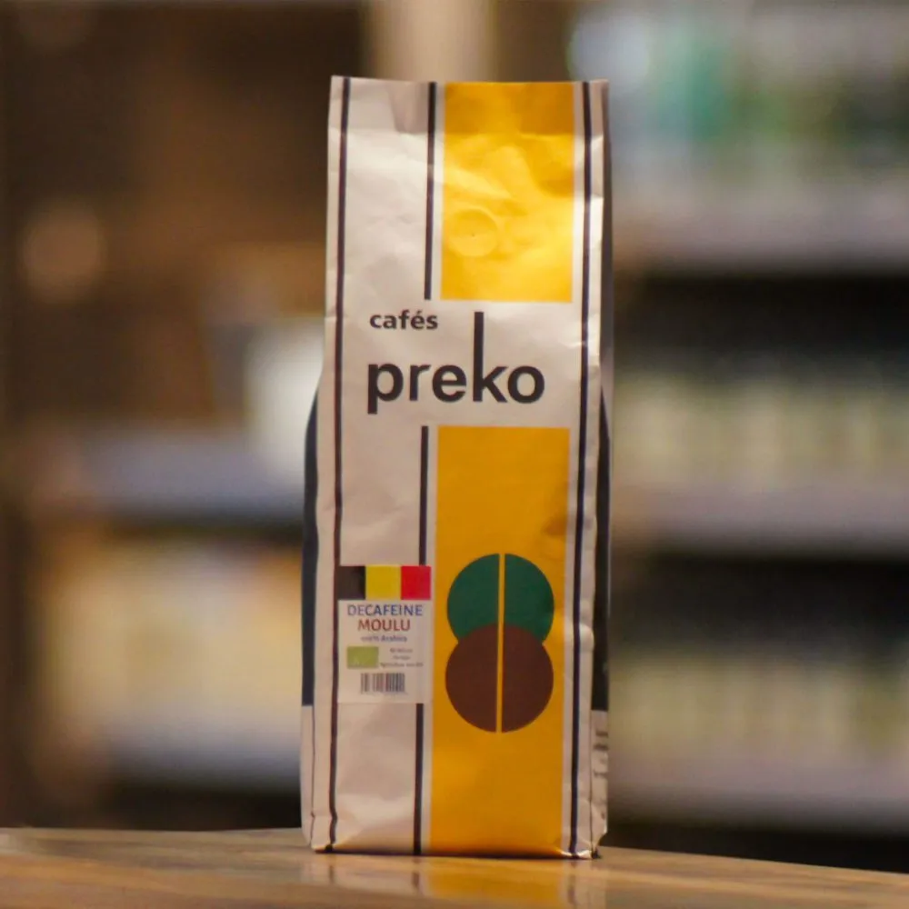 Café Preko moulu DECAFEINE 500gr  