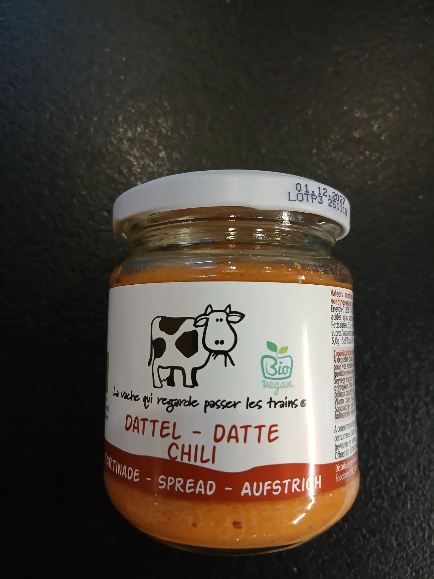 Tartinade DATTES CHILI  LVQRPLT