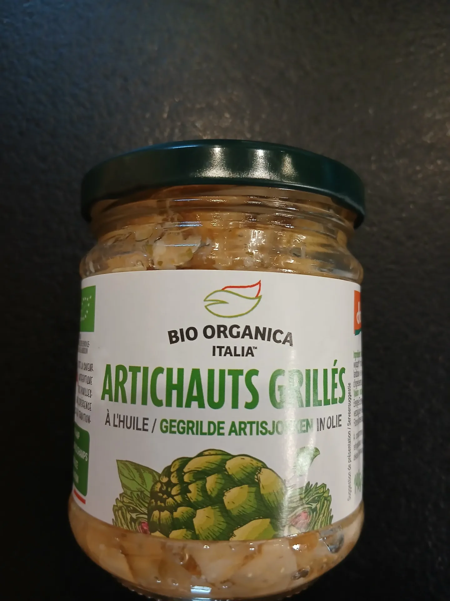 Artichauts grillés à l'huile