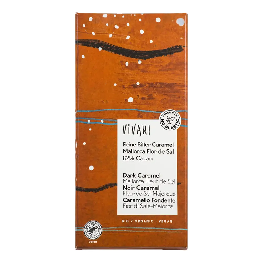 Vivani chocolat noir caramel fleur de sel