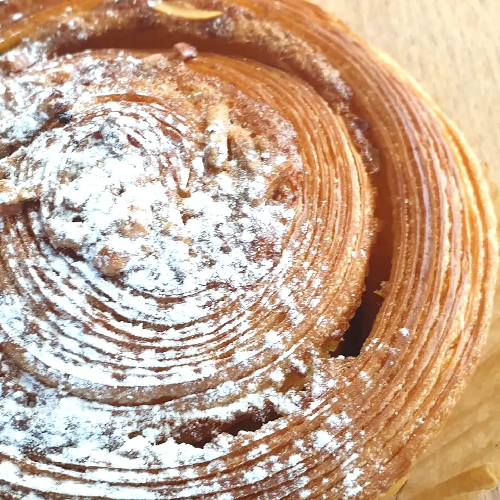 Brioche feuilletée aux amandes