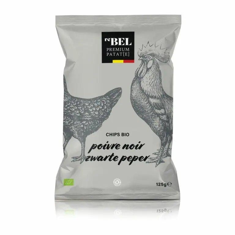Chips Rebel Poivre noir  (125gr) 