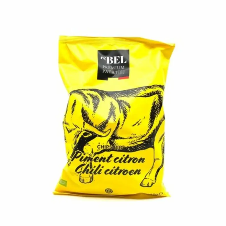 Chips Rebel Piment citron  (125gr)   