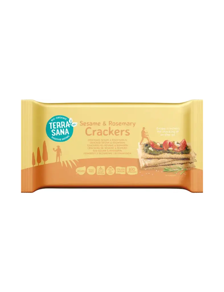 Crackers sésame romarin (250gr)