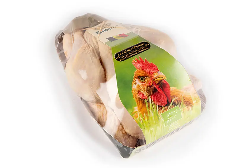 Poulet entier - Ferme La vache sans tache (prix/kg)